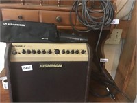 Fishman PA speaker with microphone