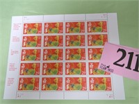US STAMPS CHINESE NEW YEAR MINT SHEET