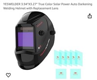 YESWELDER 3.94"X3.27" True Color Solar Power
