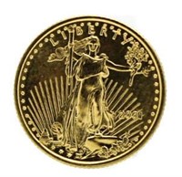2011 BU American Eagle $5 Gold Piece