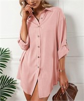 NEW Pink top/dress by Cinni XL
