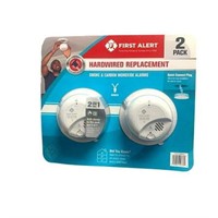 1st Alert Smoke/CO Detectors 2-in-1 2Pk