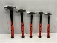 Lot of 5 Mr. Blacksmith Hammers - NEW