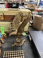 SOLID BRASS EAGLE 6LBS 3OZ SOLID BRASS