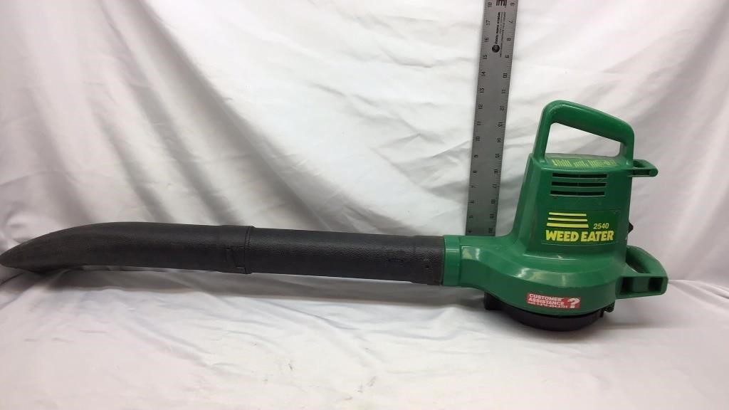 F10) ELECTRIC WEED EATER BLOWER, 2540