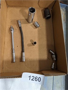 Snap On Sockets, Small Ratchet & Other