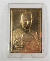 1992 Nolan Ryan Pro Mint 22k Gold Card
