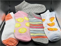 NEW 5 Pair Low-Cut Women's Summer Socks