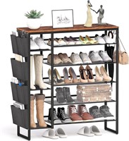 Shoe Rack-6 Tier Organizer for Entryway & Door