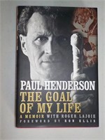 Paul Henderson Autographed Book