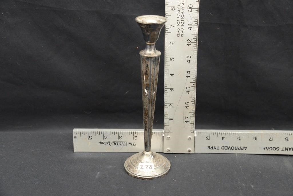 STERLING SILVER CANDLE STICK
