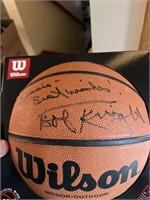 Signed Bob Knight basketball