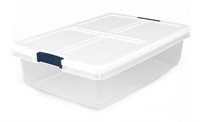 Project Source Medium 8.5-Gallons White Tote