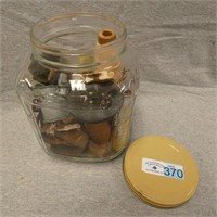 Cracker Jar with Spools, Primitives