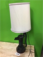 Antique Well Pump Table Lamp