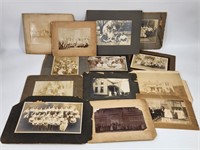 ASSORTED LOT OF ANTIQUE FAMILY PHOTOGRAPHS