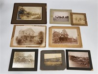 ASSORTED LOT OF INTERESTING ANTIQUE PHOTOGRAPHS