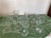 American Clear Fostoria & Vintage Glassware