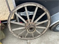 Wooden Wagon Wheel