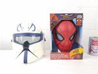2 masques pour déguisement dont Spiderman