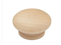 Richelieu Round Cabinet Knob (Wood) (2 Pack) 10 Pk