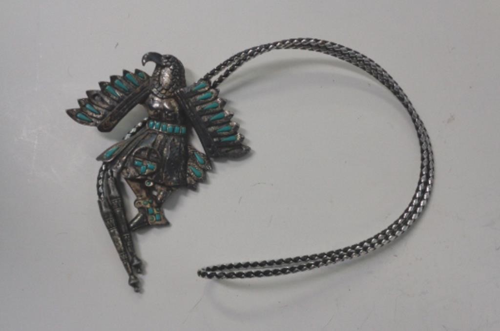 1960'S SANCREST KACHINA BOLO TIE