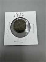 1922 Silver Foreign Coin