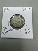 1926 Silver Foreign Coin