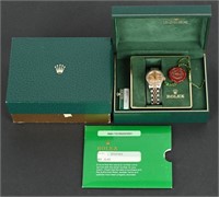 ROLEX LADIES OYSTER PERPETUAL DATEJUST WATCH