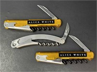 3 Bartender Knives