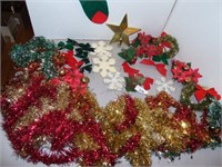 Christmas Decorations - Garland, stocking, etc.