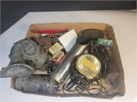 Lot of vintage car parts