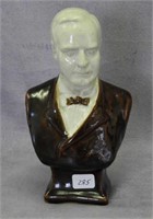 RW lunch hour President McKinley bust w/brown