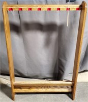 Oak Fishing Rod Rack