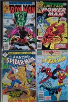 Comics - Marvel - Power Man, Iron Man, Spider-Man