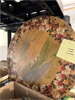 HAND PAINTED LAZY SUSAN