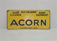 SST Embossed, Acorn Equipment Sign