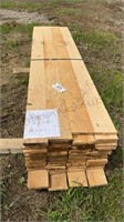 105 - 1 x 6 x 8 ft Hemlock lumber