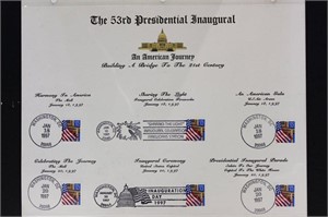 US Stamps, 1997 The 53rd Presidential Inaugural