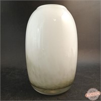 Cased Glass Vase, Watercolor / Fog Effect