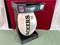 PACKERS FOOTBALL NIP WITH AUTOGRAPH PEN