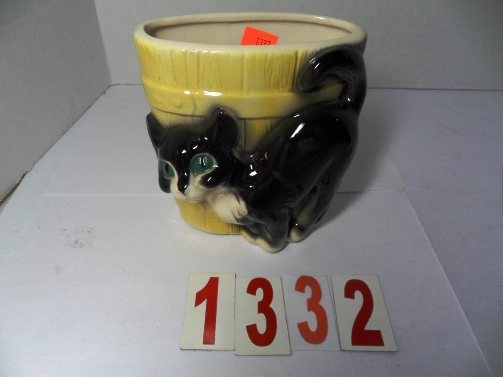 July 2024 Collectible Flower Pots and Figurines -McCoy, Hull