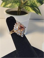 Sparkling Gemstone Ring