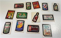 FUN LOT OF VINTAGE GAG STICKERS