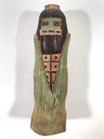 Hopi Kachina Wood Carving Sculpture Signed
