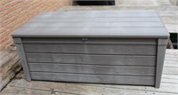 Deck box, 56.5 X  28 X 24"H, contents not included