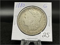 Morgan Silver Dollars:    1880