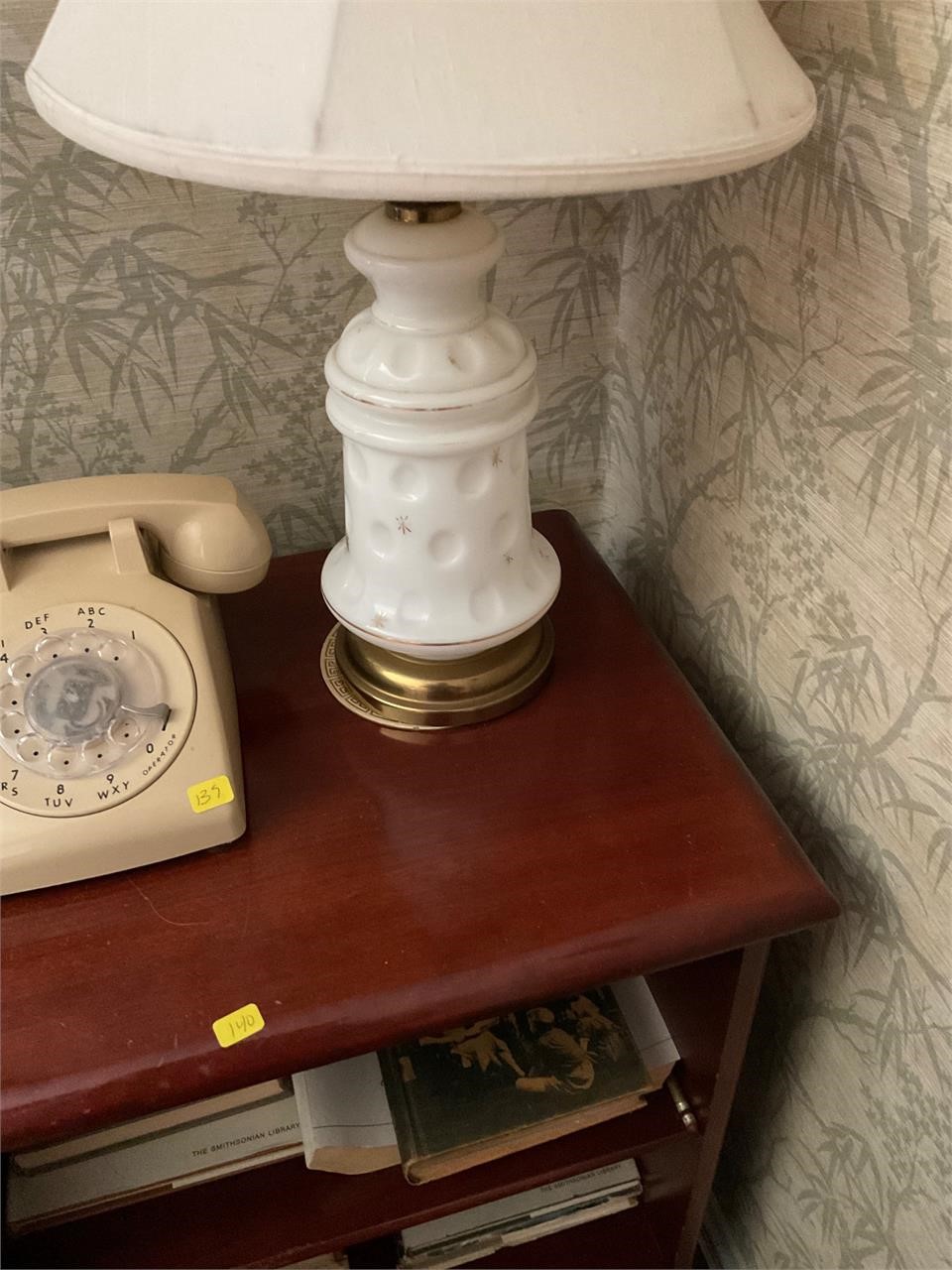 Lamp & Rotary Phone