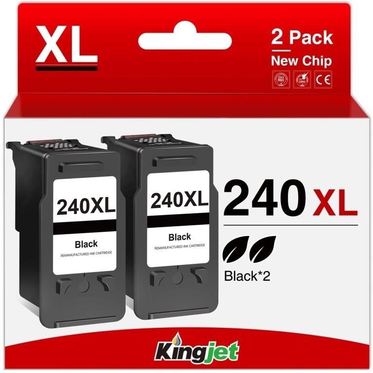 OF4518  Kingjet 240XL Black Ink for Canon Printer