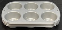 Wilton 6-Cup Cupcake Baking Pans *bidding 1x4